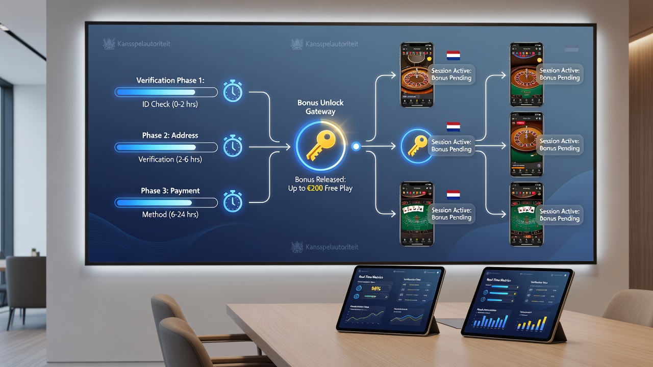 Speler activeert bonus tijdens live dealer sessie op mobiel apparaat
