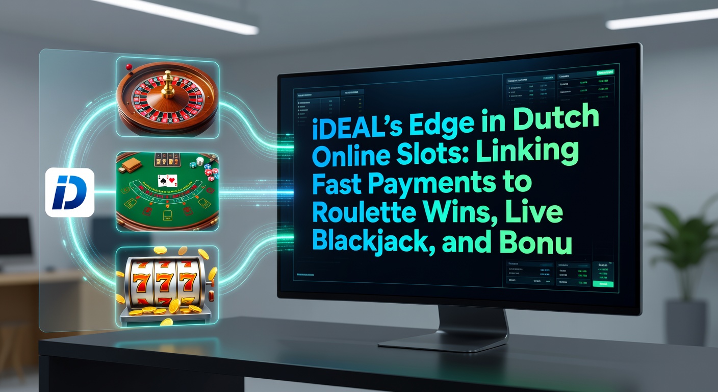 Live blackjack tafel met iDEAL betaaloptie zichtbaar, illustrerend snelle stortingen tijdens het spel