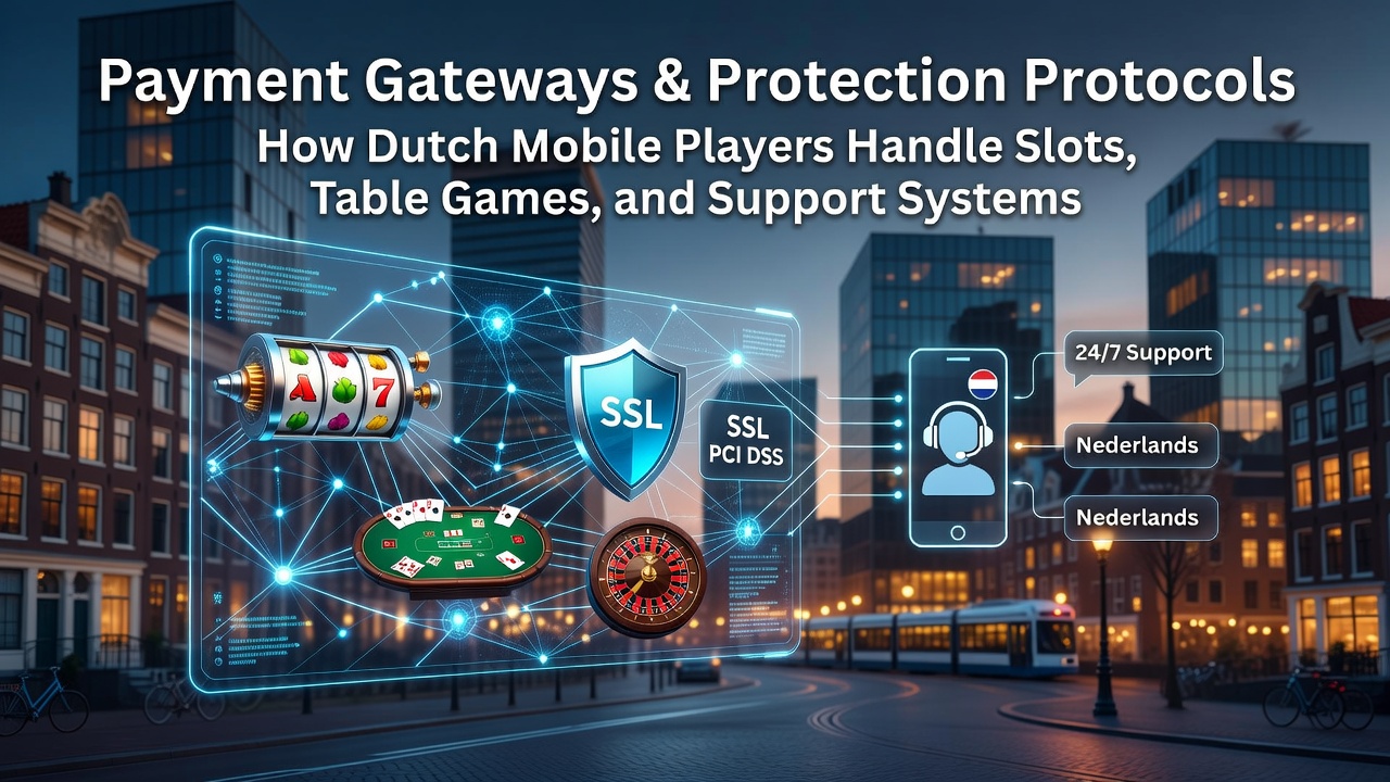 Overzicht van betalingsgateways en beveiligingsprotocollen voor mobiele slots en tafelspellen in Nederland
